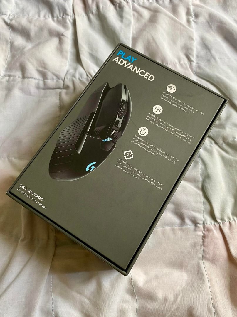 Logitech G903 HERO 25K Lightspeed Wireless Gaming Mouse, Computers ...