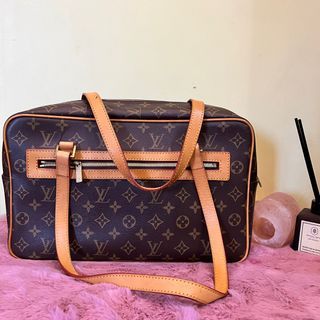 LV Cite Brown Monogram Canvas with Leather and Gold Hardware #GLOTT-1 –  Luxuy Vintage