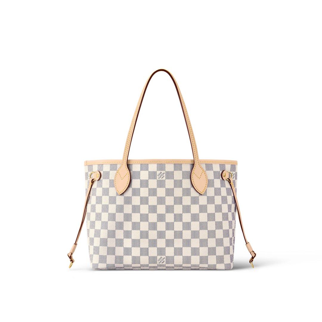 Louis Vuitton LV Neverfull Pm Small Damier Azur, Women's Fashion, Bags &  Wallets, Shoulder Bags on Carousell