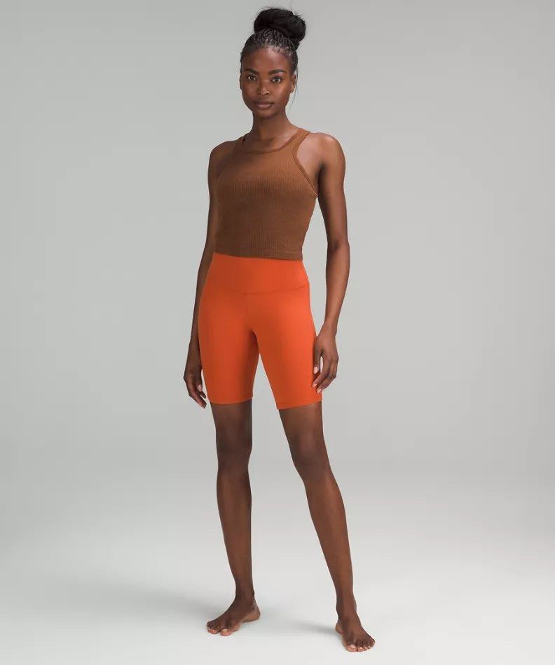 lululemon Align™ High-Rise Short 8 in Canyon Orange size 4, Women's  Fashion, Activewear on Carousell