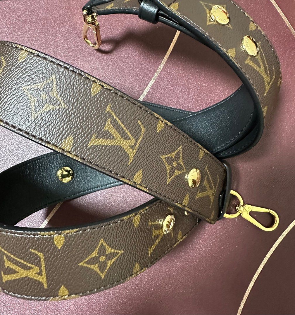 LV Louis Vuitton Monogram Strap, Luxury, Accessories on Carousell