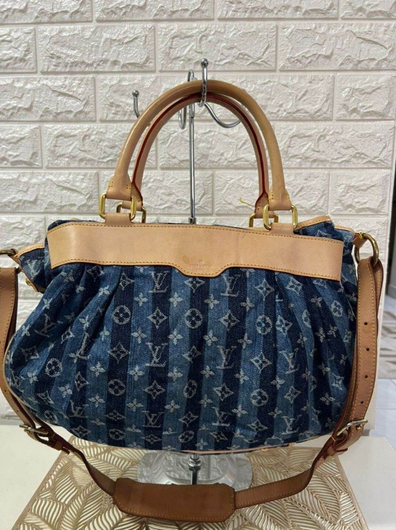 Louis Vuitton - Authenticated Bag Charm - Denim - Jeans Blue for Women, Good Condition