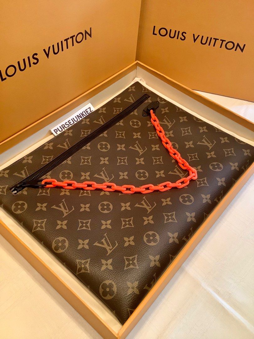 Louis Vuitton Virgil Abloh Monogram Solar Ray Key Pouch 8L118 at 1stDibs