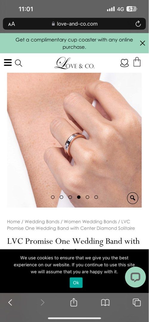 Wedding online ring site