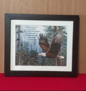 MAJESTIC BALD EAGLE(with bible verses)
