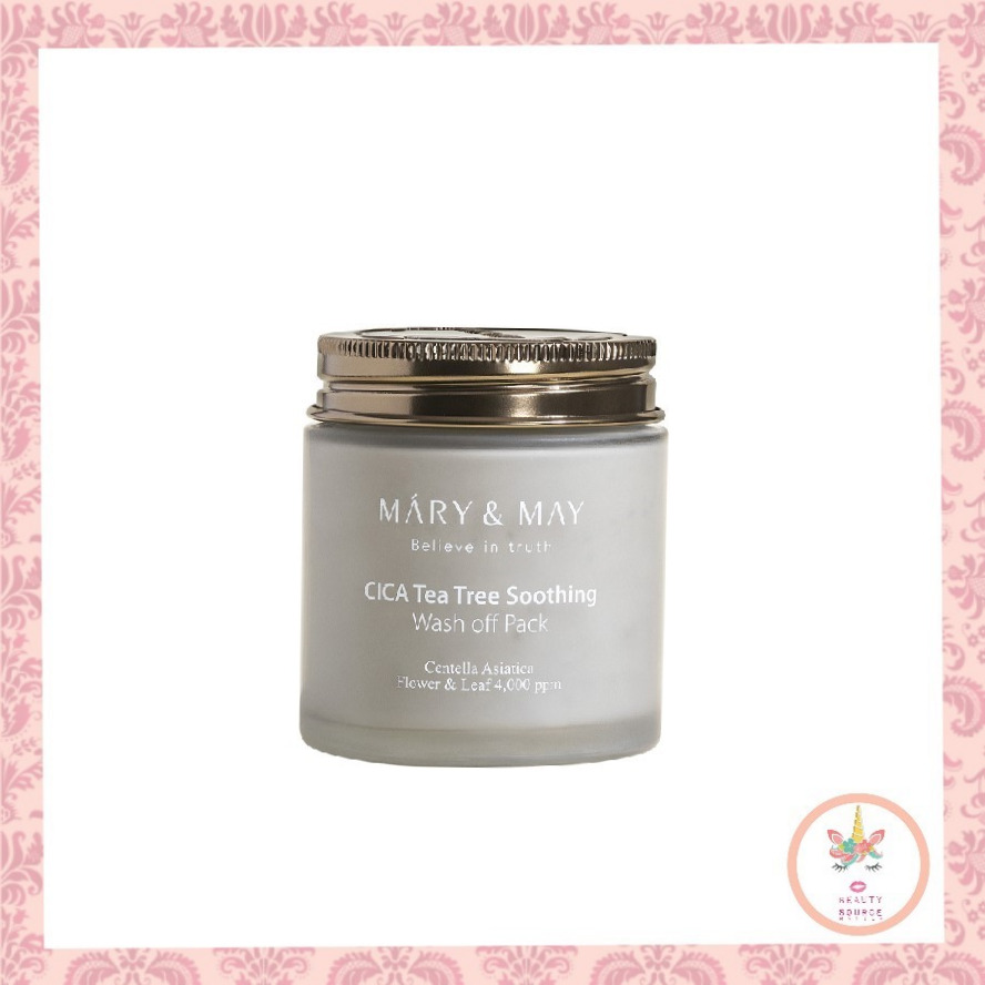 MARY & MAY CICA TEA TREE SOOTHING WASH OFF PACK 125g on Carousell
