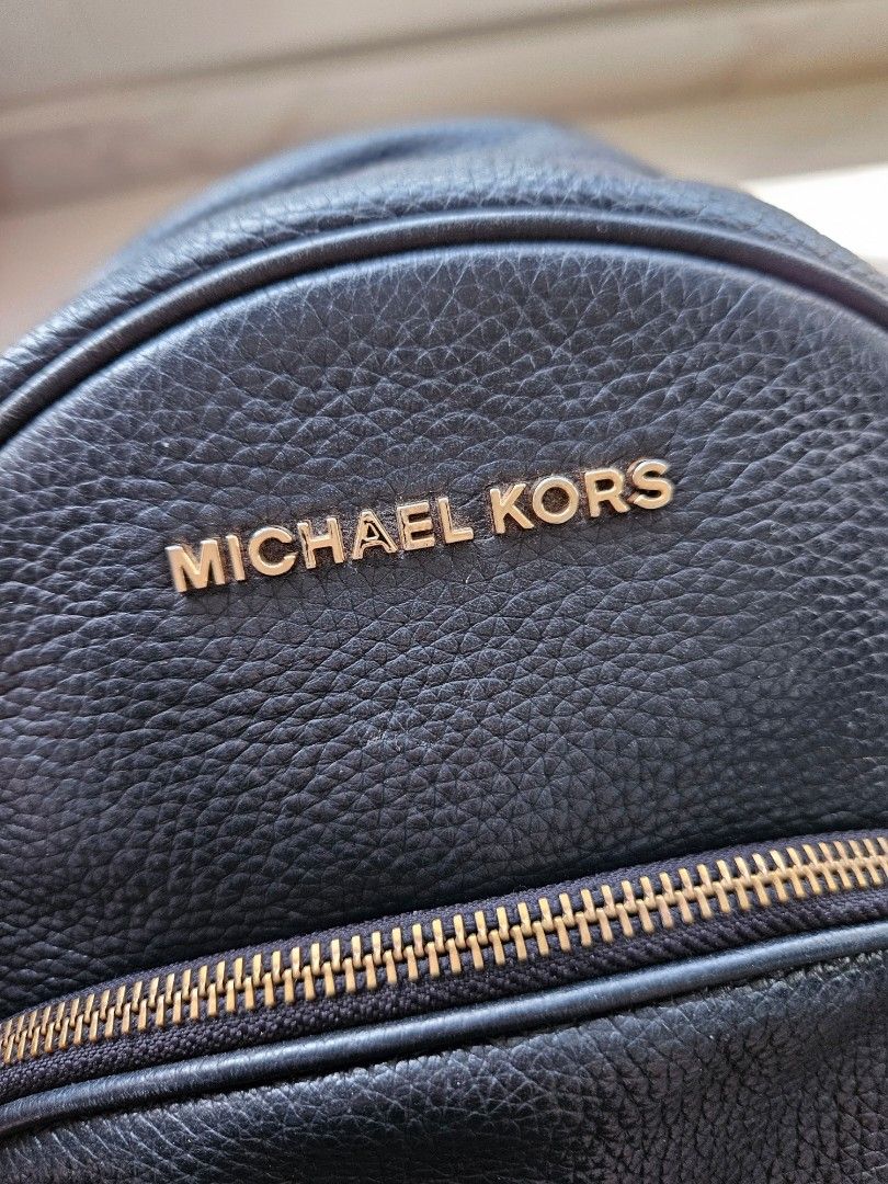 Michael Kors Abbey Medium Pebbled Leather Backpack Preloved, Luxury