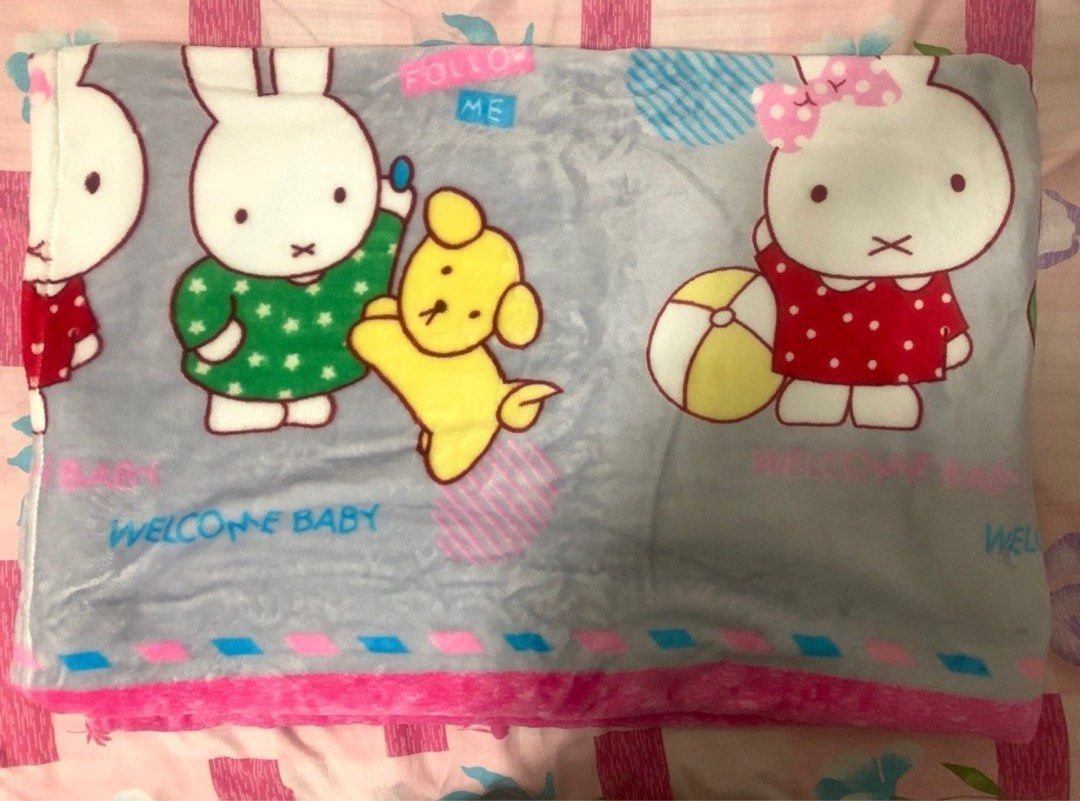 Miffy Blanket, Furniture & Home Living, Bedding & Towels on Carousell