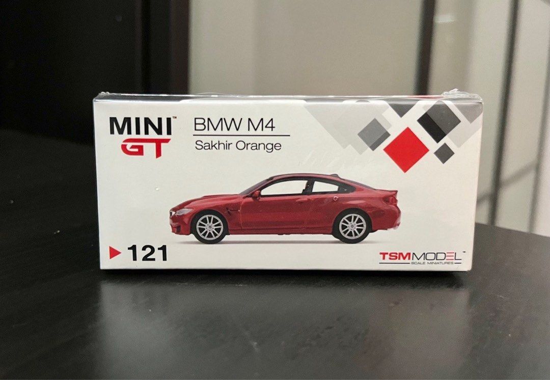 Mini GT  BMW M4 (F82) Coupe (Sakhir Orange) 1:64 Scale Diecast