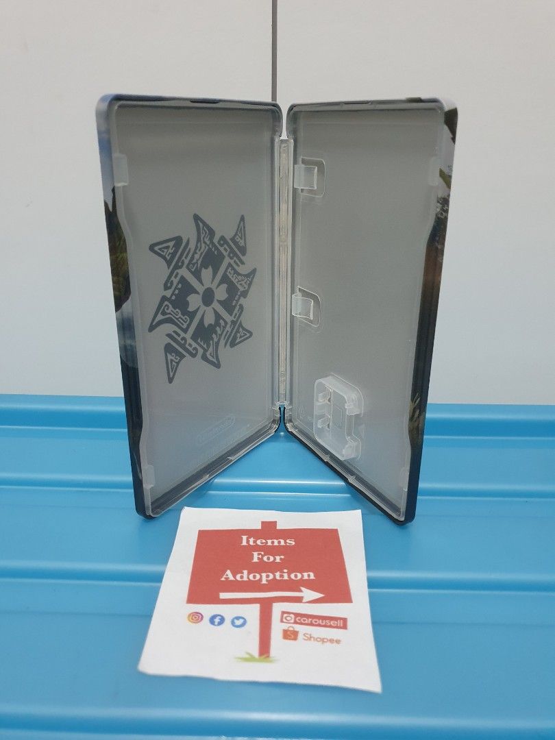 Monster Hunter Rise Steelcase Only (Nintendo Switch) (Category: Nintendo) located in Quezon City. Submitted by itemsforadoption (Listing ID 1223526180, Image 3). Description: Rfs: Its 2023! Happy New Year! Hoping you have a good year ahead of you! If you have questions feel free to send a message. Though I'll most likely be able to reply from 10am to 8pm. Please be patient and understanding. Decluttering games and items that I've picked up or for