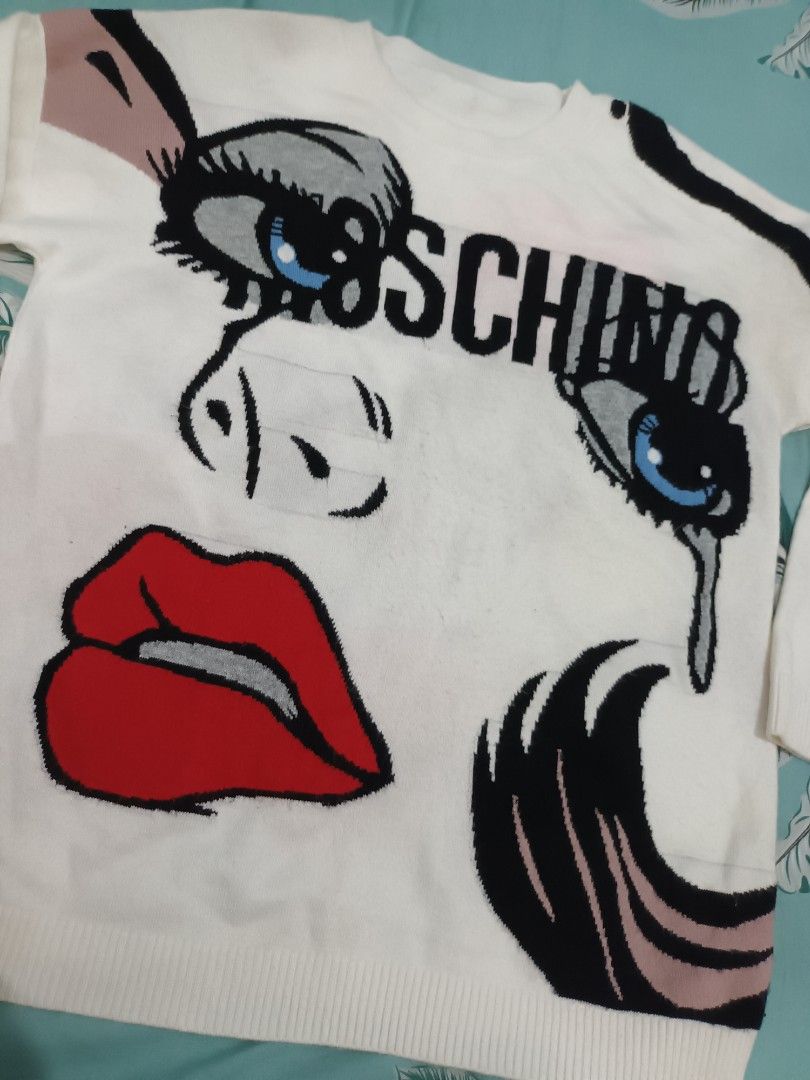 Moschino crying girl hoodie hot sale