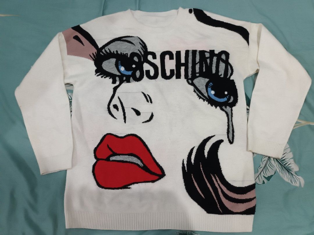 Moschino crying girl hoodie store