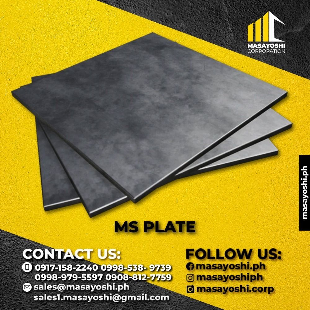 MS Plate 12mmthk X 1200mm x 2400mm MS Plate Plates Mild Steel