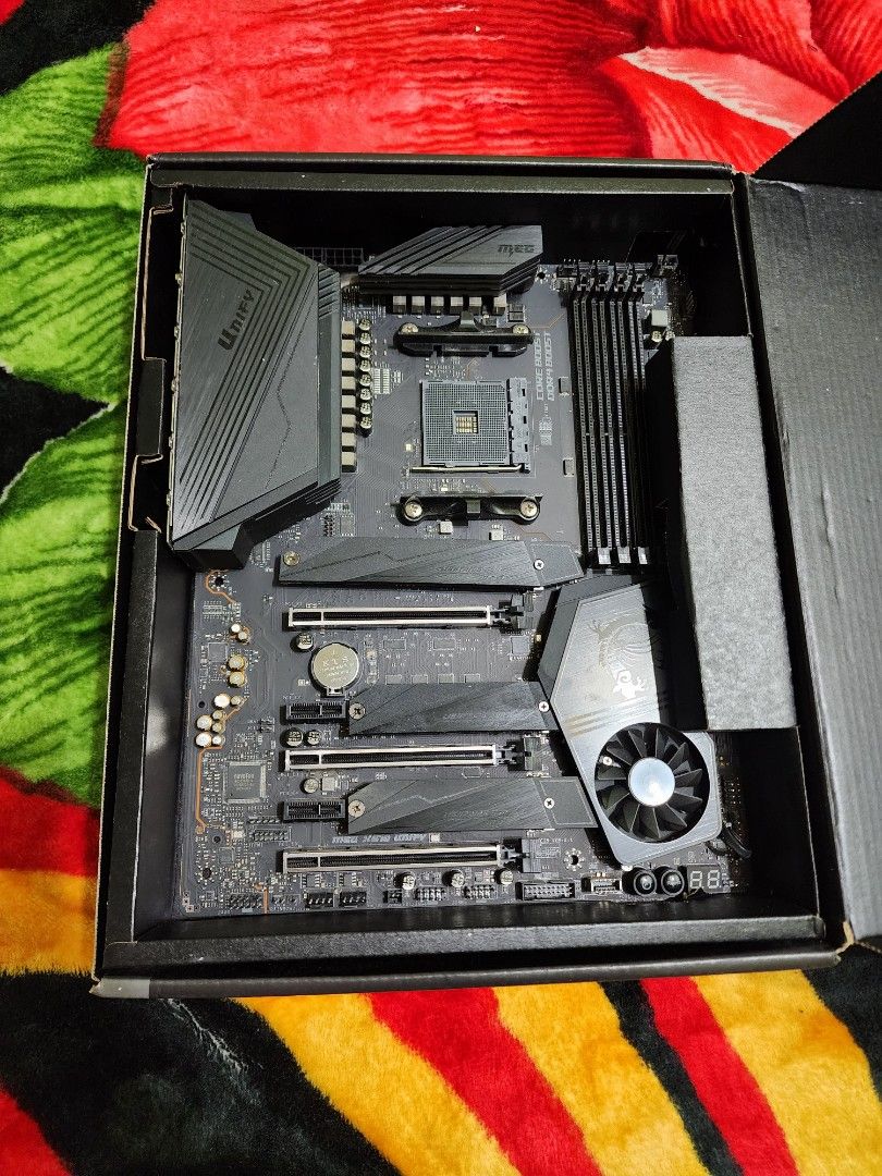 MSI MEG X570 Unify ATX AMD AM4 Motherboard, Computers & Tech, Parts