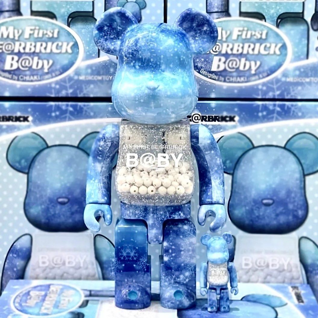 My First Bearbrick Baby Crystal Of Snow Ver., 興趣及遊戲, 玩具 ...