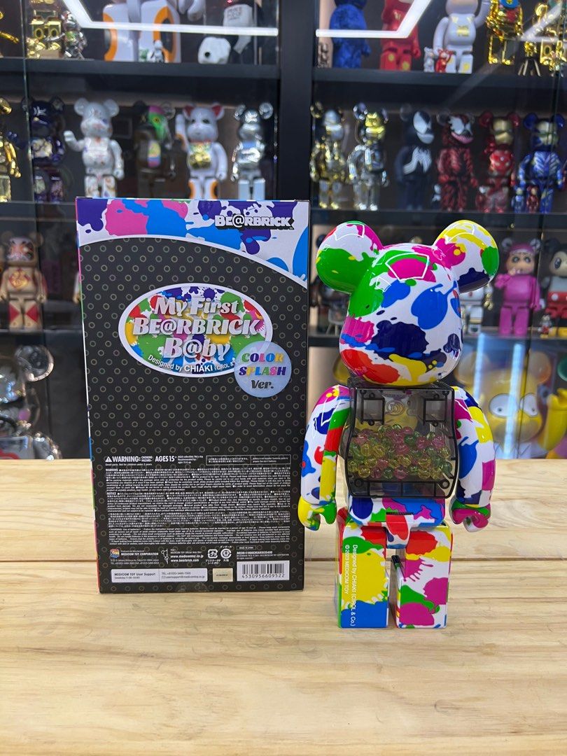 MY FIRST BE@RBRICK B@BY COLOR SPLASH-