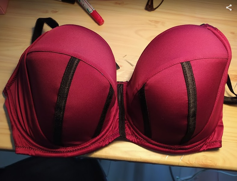 Luvette Bras from Shein - Size 75F/34F -3 colors: Black/Beige (sold) & Pink