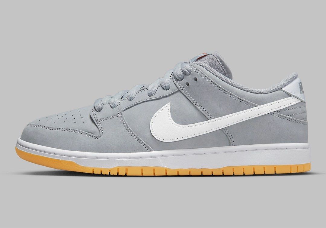 Nike sb dunk low pro best sale wolf grey