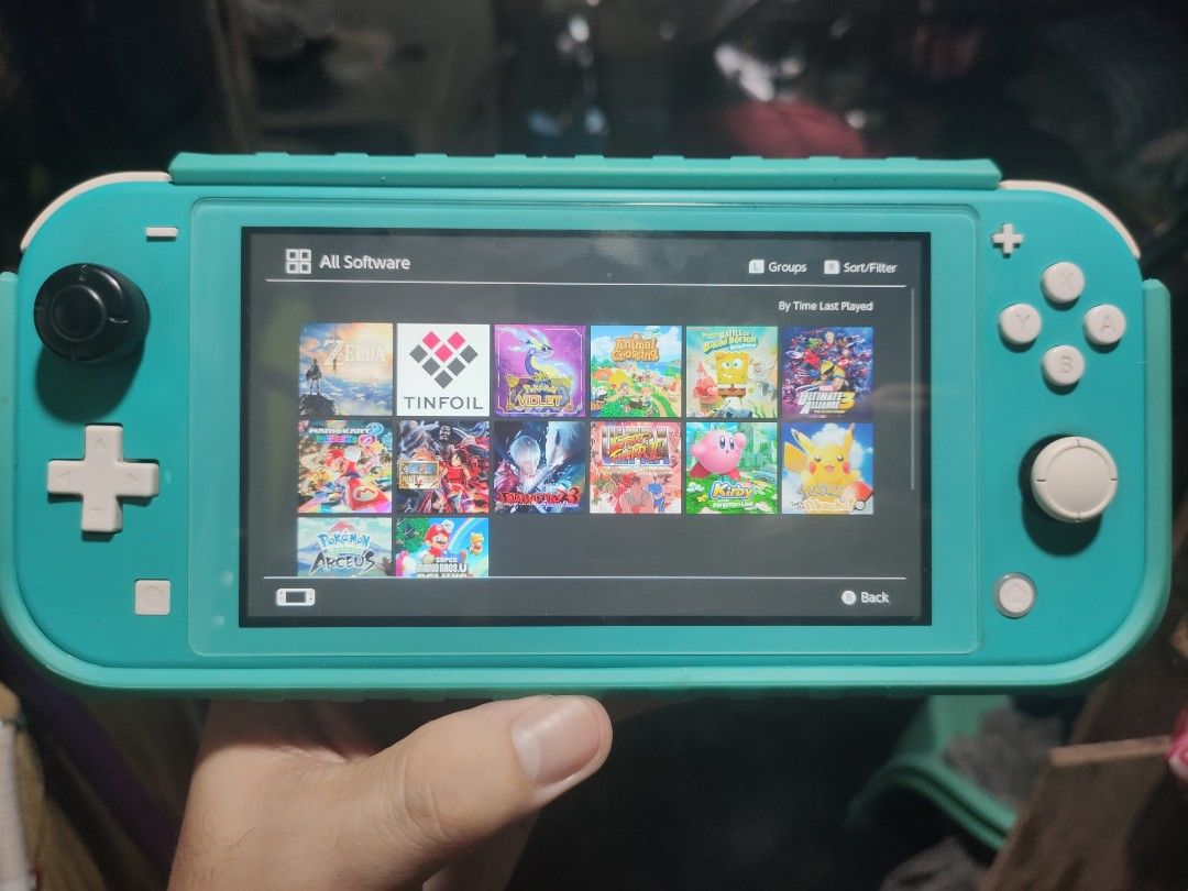 nintendo switch lite jailbreak, Video Gaming, Video Game Consoles, Nintendo on Carousell