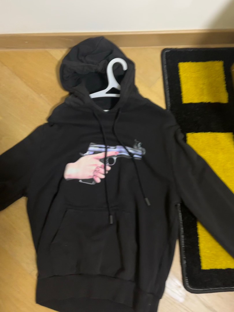 Off white gun hoodie on sale