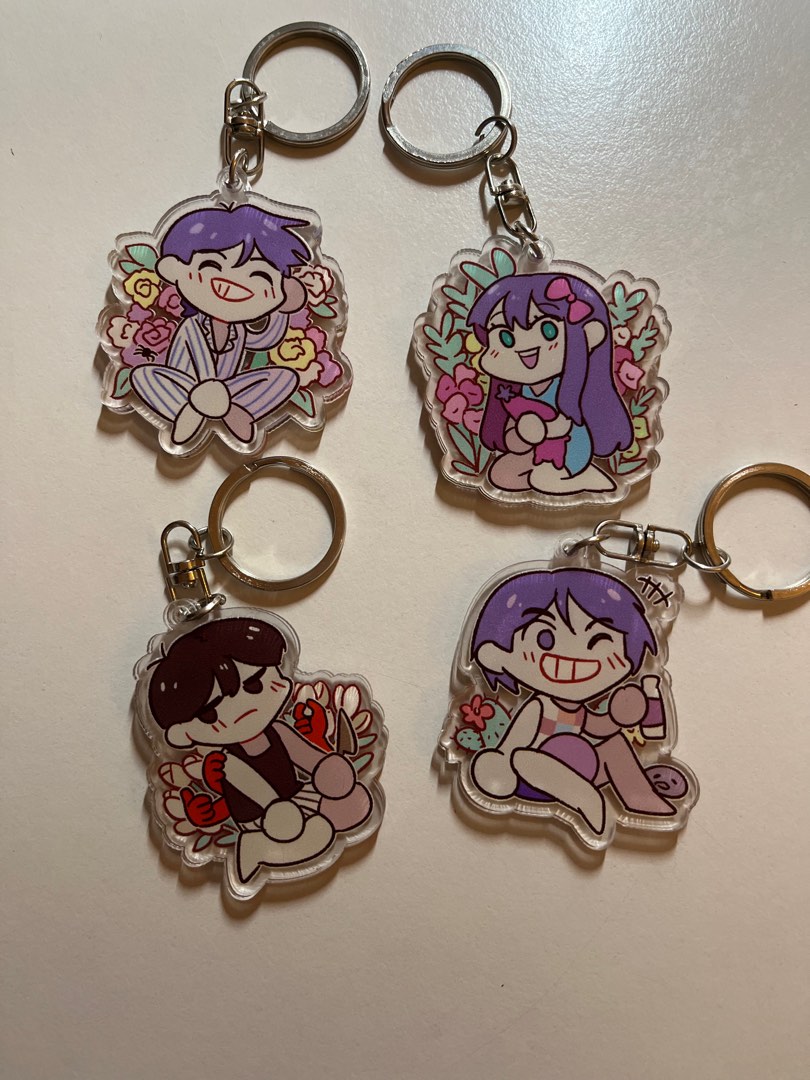 Omori Keychains, Hobbies & Toys, Memorabilia & Collectibles, Fan