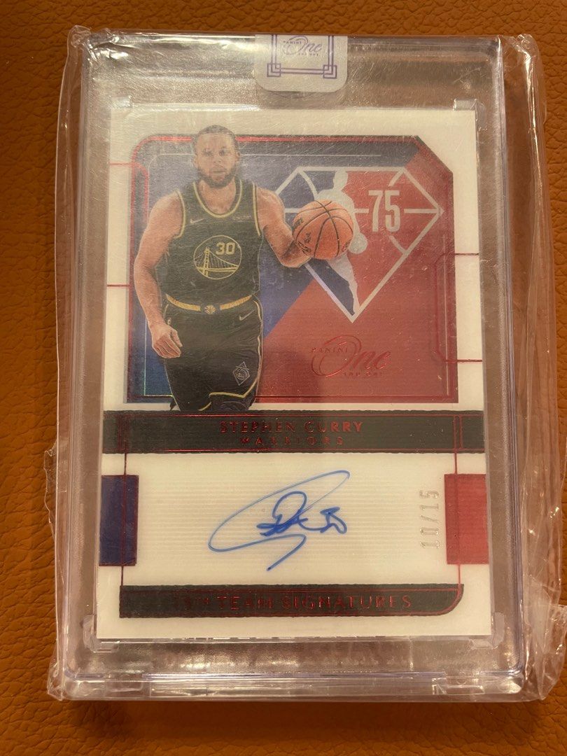 超新作 panini nba stephen curry auto /15