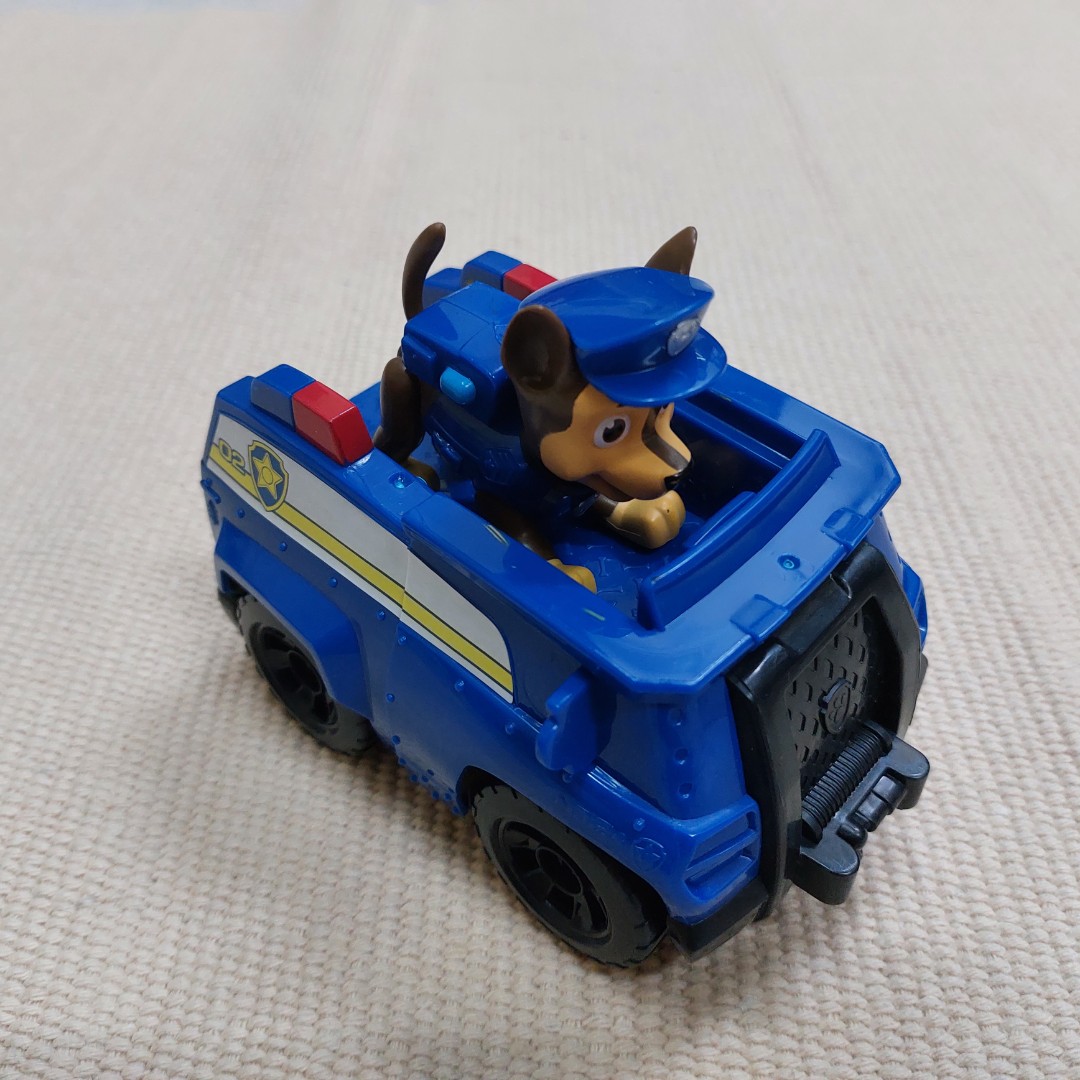 PAW PATROL Chase Police Car, Hobbies & Toys, Toys & Games on Carousell