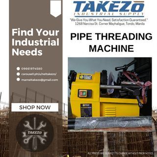 PIPE THREADING MACHINE