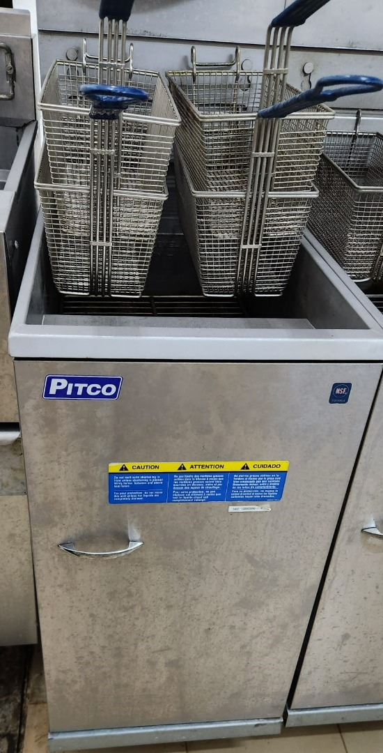 PITCO 45C Gas Deep Fryer (LPG), TV & Home Appliances, Kitchen