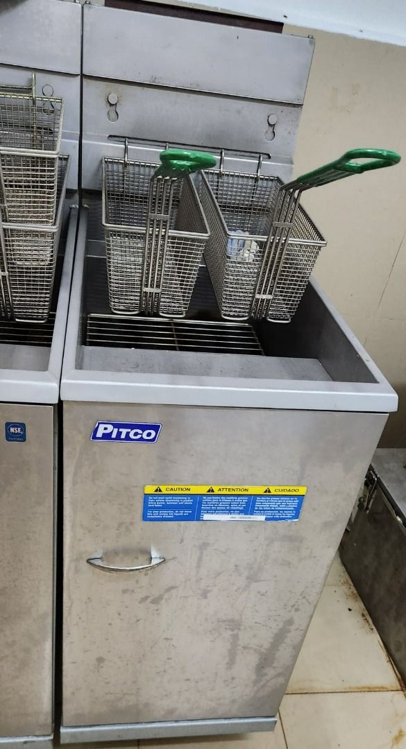 PITCO 45C Gas Deep Fryer (LPG), TV & Home Appliances, Kitchen