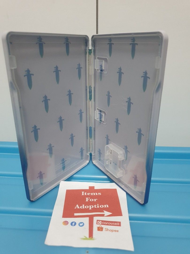 Pokemon Sword Steelcase Only (Nintendo Switch) (Category: Nintendo) located in Quezon City. Submitted by itemsforadoption (Listing ID 1223525194, Image 2). Description: Rfs: Its 2023! Happy New Year! Hoping you have a good year ahead of you! If you have questions feel free to send a message. Though I'll most likely be able to reply from 10am to 8pm. Please be patient and understanding. Decluttering games and items that I've picked up or for frien