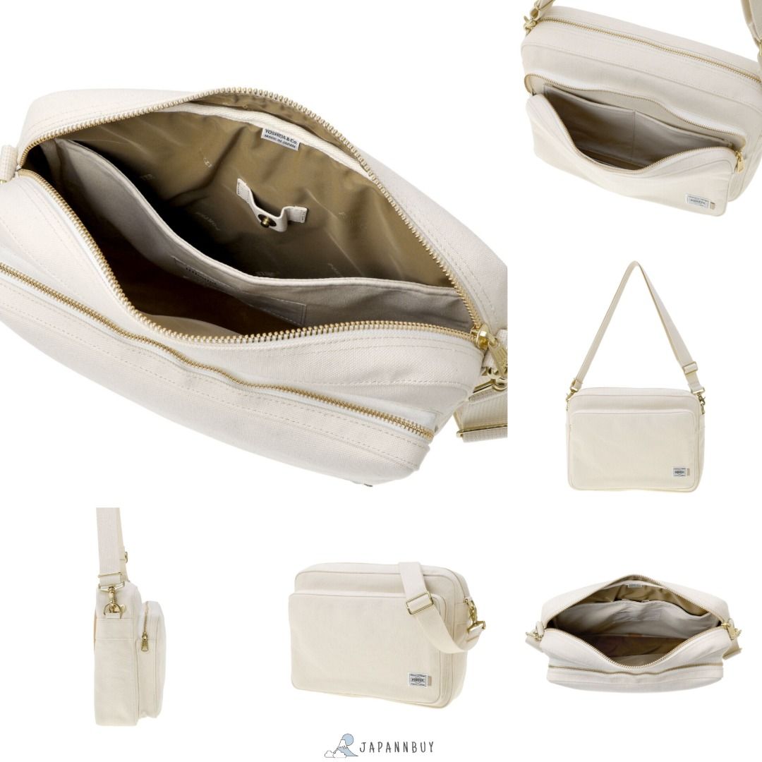 日本最新Porter x JJJJound Collection(帆布白色), 男裝, 袋, 腰袋