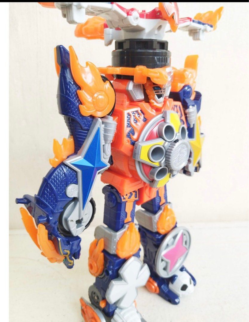 POWER RANGERS SUPER Ninja Steel Blaze Megazord EUR 35,00 - FR