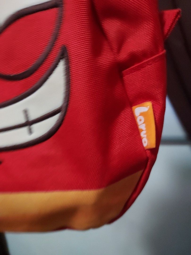 Preloved Larva Bagpack for Kids (Category: Other Babies Going Out Needs) located in Batangas. Submitted by ms.d_preloveditems (Listing ID 1223494493, Image 2). Description: .