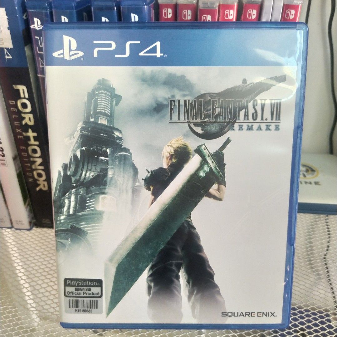 PS4 Final Fantasy 7 Remake, Video Gaming, Video Games, PlayStation on ...