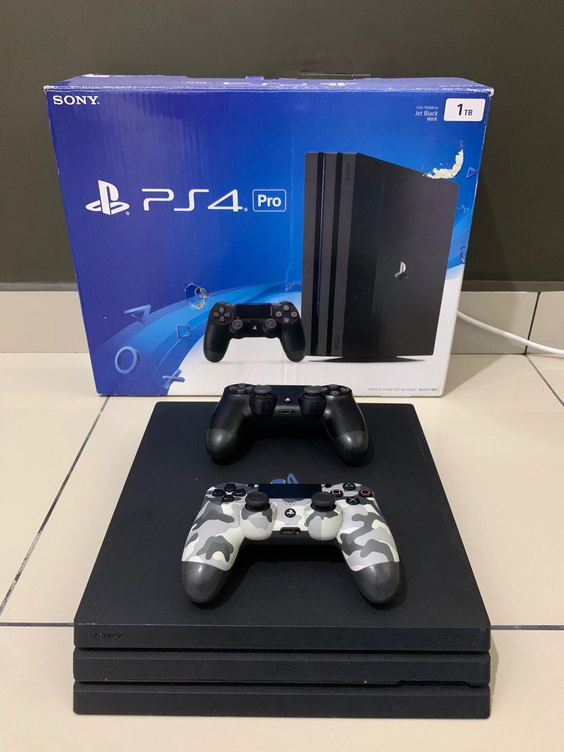 Ps4 pro cheap black 1tb