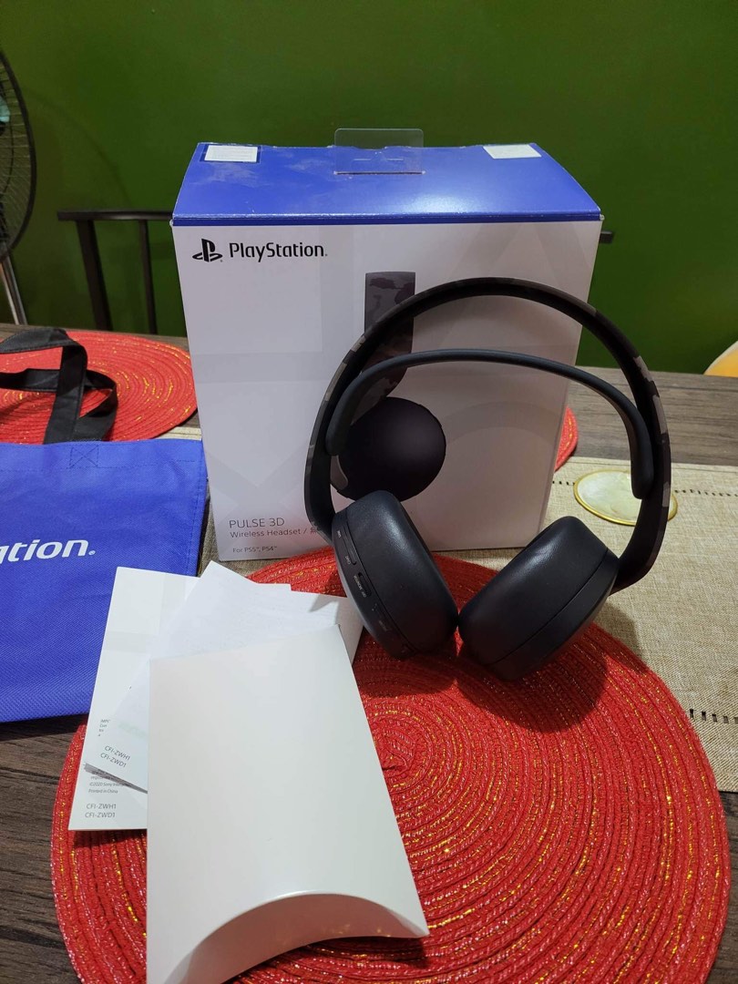 Pulse 3d Headset Camo Ps5, Audio, Headphones & Headsets on Carousell