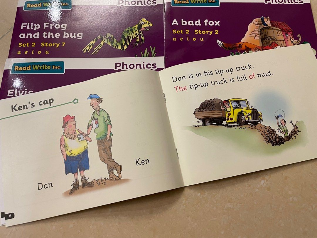 Read Write Inc. Purple. Phonics story. RWI, 興趣及遊戲, 書本 & 文具, 小朋友書