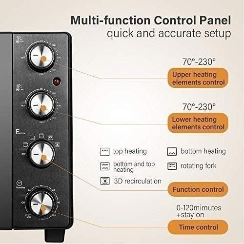 READY STOCK! Koolla K3504 Toaster Oven 6 Slice 35L Oversized Electric