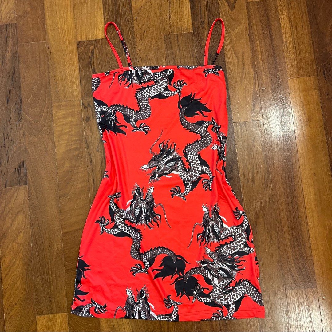 Red Dragon Dress