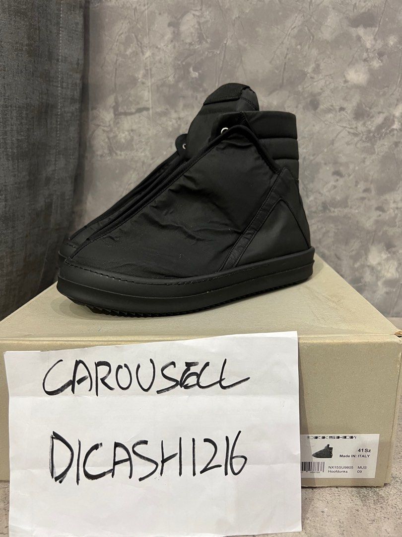 Rick owens turbo dank leather 41