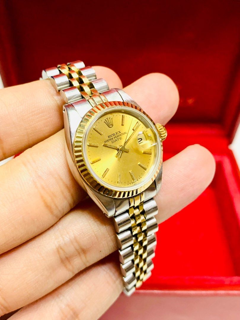 ROLEX Oyster Perpetual Date 6917 26mm Automatic Watch Original