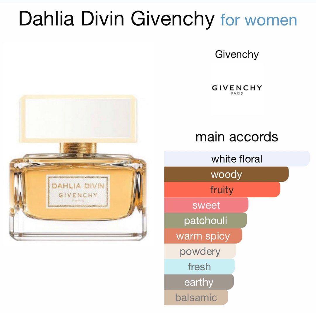 Givenchy Dahlia Divin Perfume for Women Eau de Toilette EDT 75 ml -  Crivelli Shopping