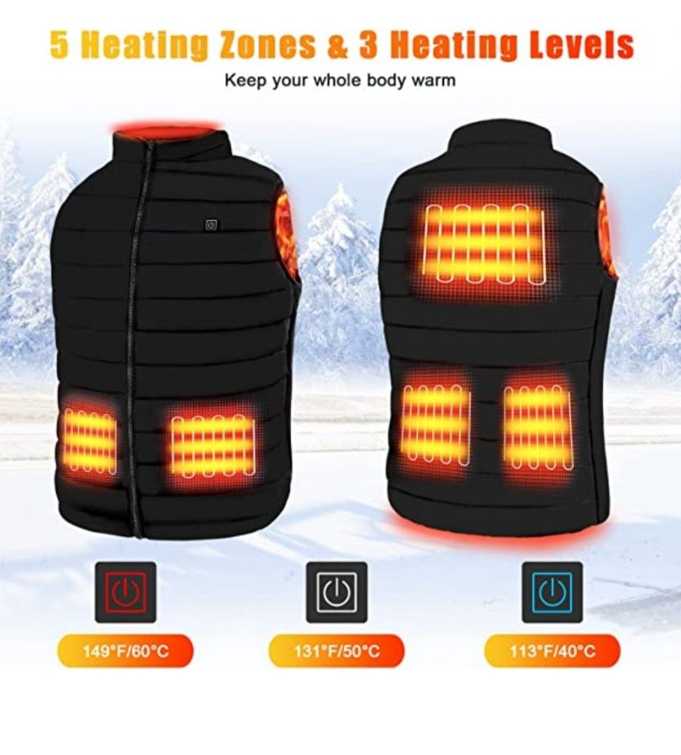 Electric heated cheap suit