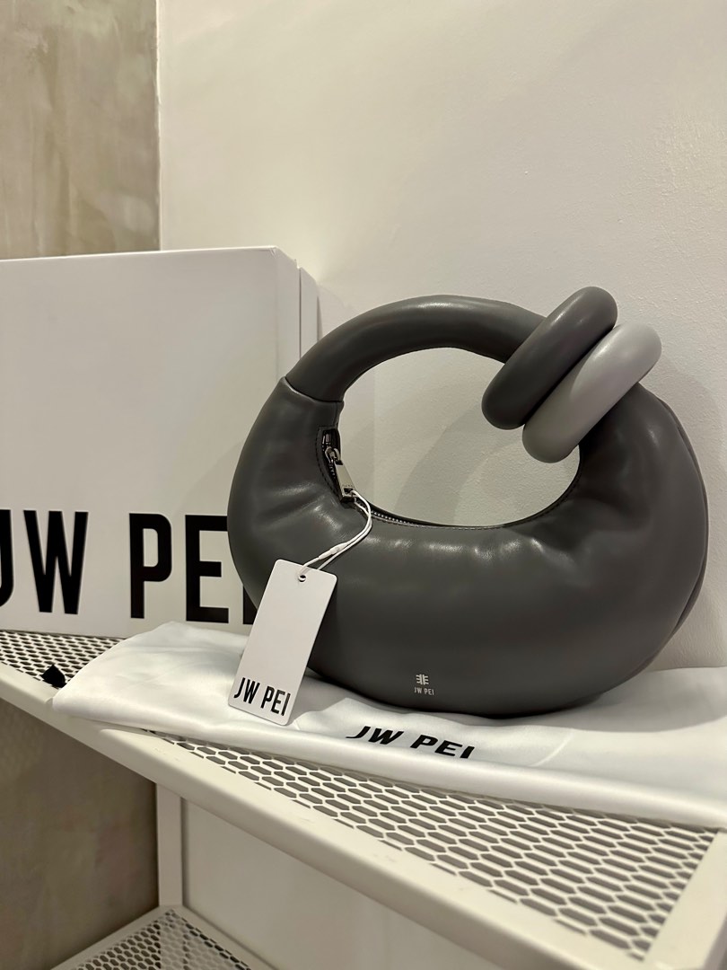 RUSH Brandnew Auth JW PEI Abacus Top Handle in grey, Luxury, Bags