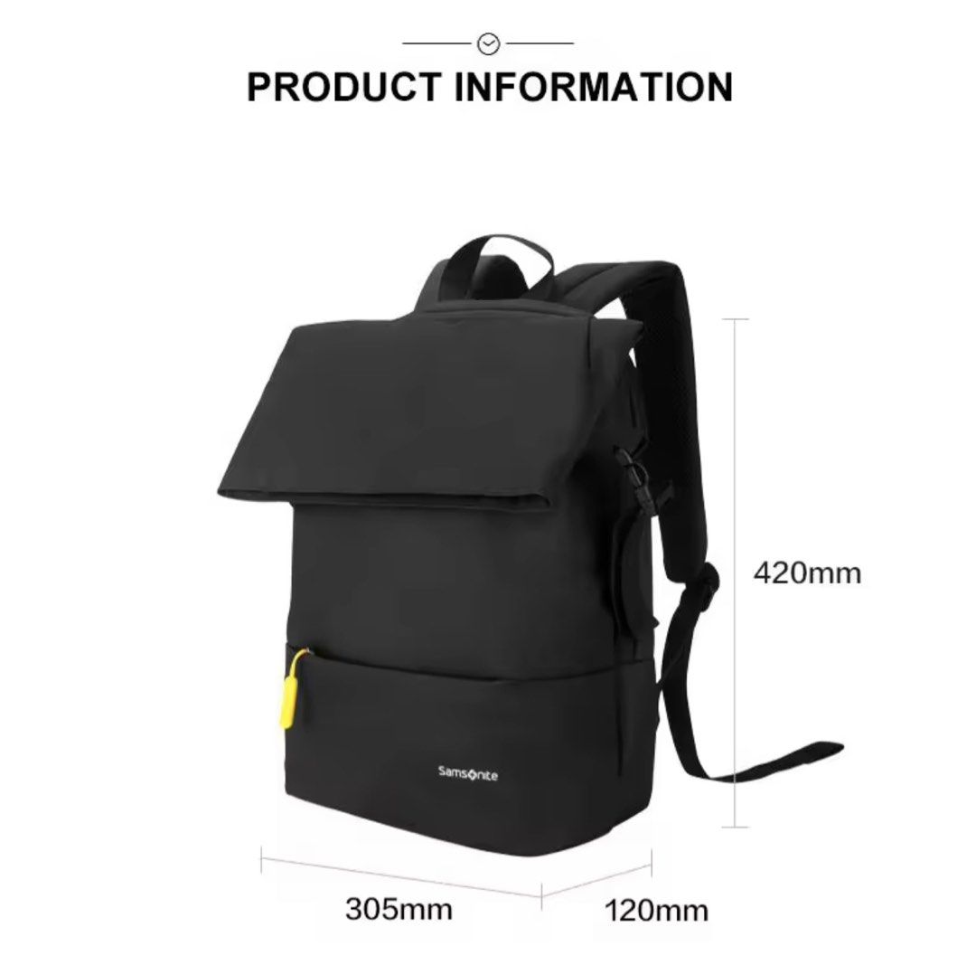 Samsonite laptop backpack, Men's Fashion, Bags, Backpacks on Carousell