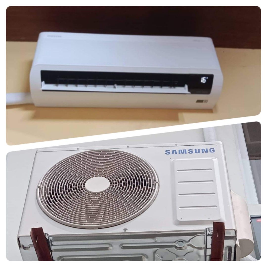 SAMSUNG DIGITAL INVERTER SPLIT TYPE AIRCON WITH FREE INSTALLATION, TV ...