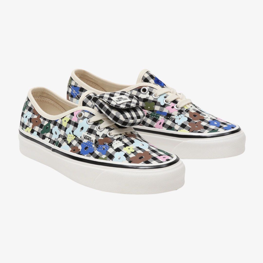 Gingham vans outlet