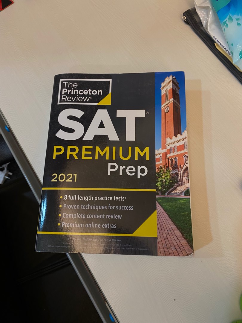 SAT PREMIUM PREP TEXTBOOK / ASSESSMENT BOOK, Hobbies & Toys, Books