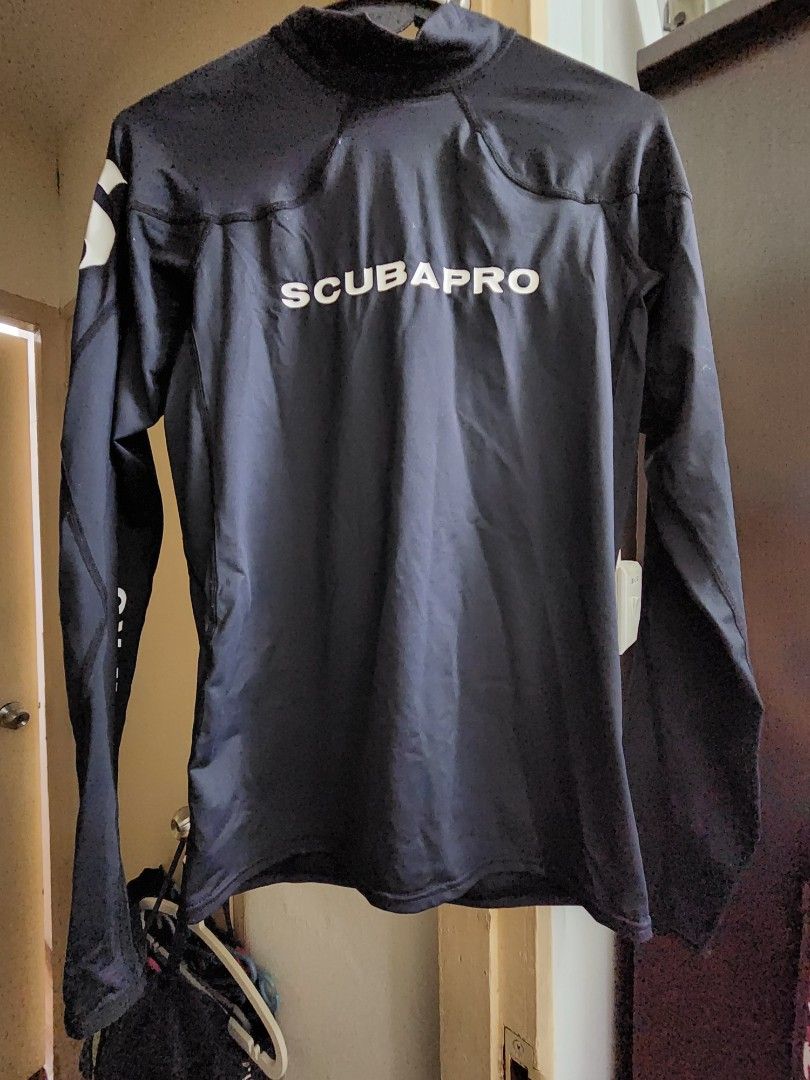 Scubapro L rash guard, Men's Fashion, Tops & Sets, Swim Top & Rash
